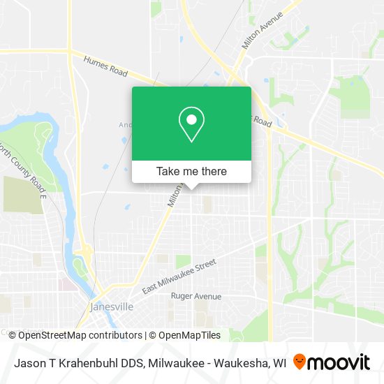 Jason T Krahenbuhl DDS map