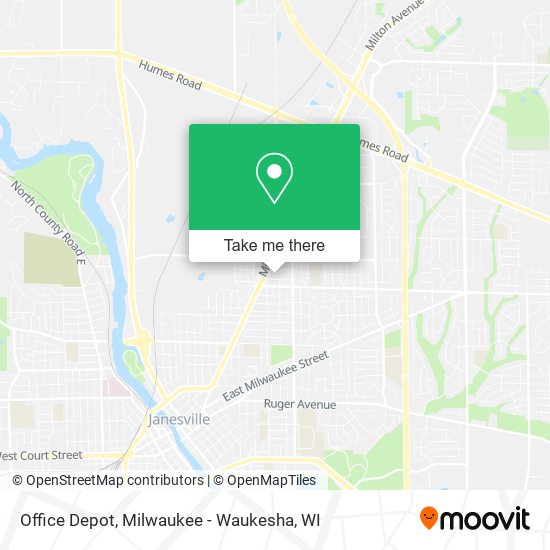 Office Depot map