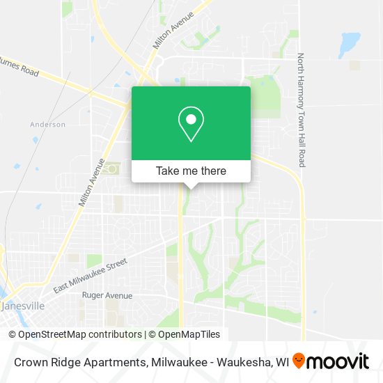 Crown Ridge Apartments map