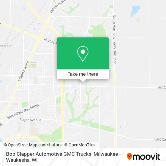Bob Clapper Automotive GMC Trucks map