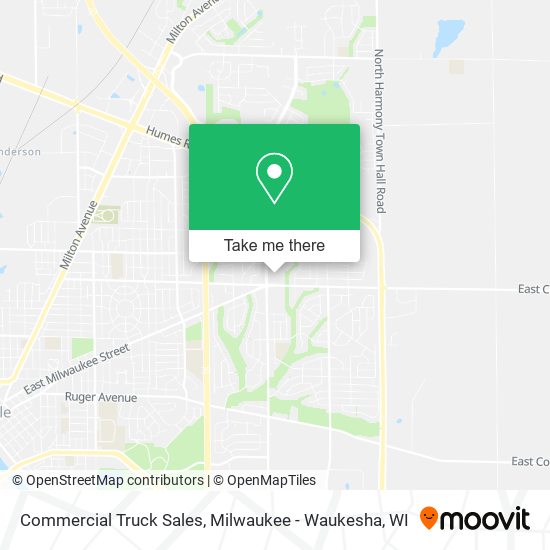 Commercial Truck Sales map