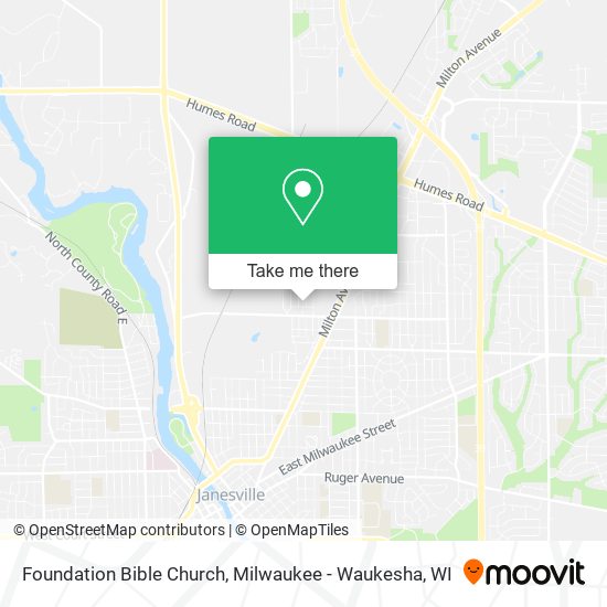 Mapa de Foundation Bible Church