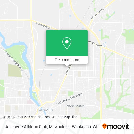 Mapa de Janesville Athletic Club