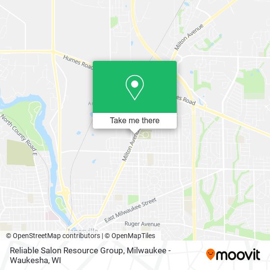 Reliable Salon Resource Group map