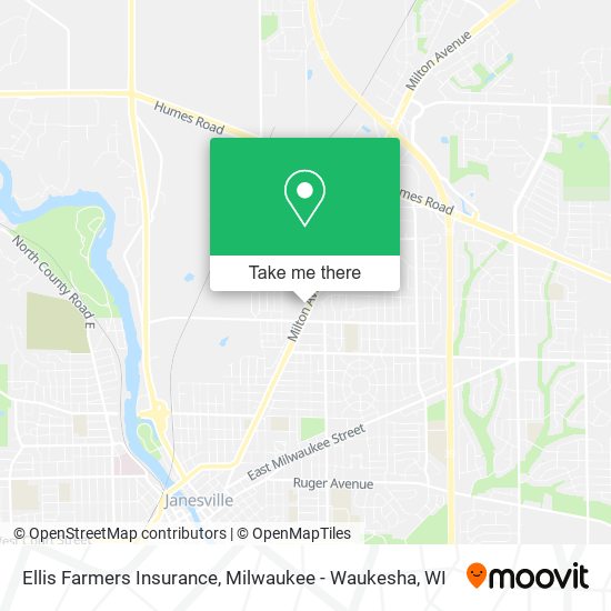 Ellis Farmers Insurance map