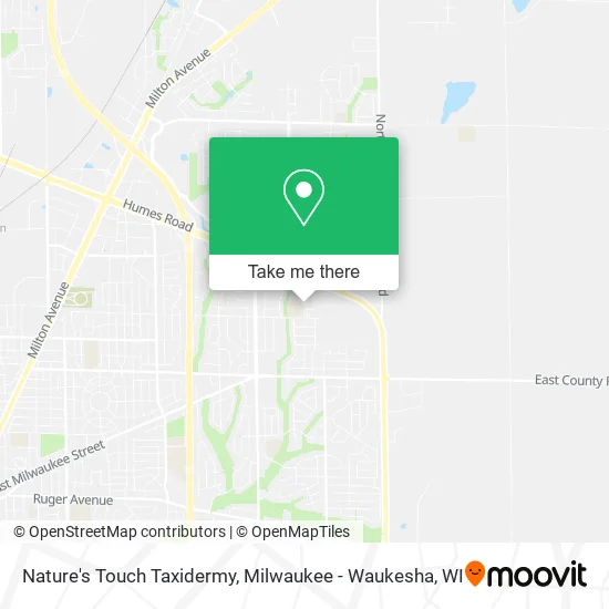 Mapa de Nature's Touch Taxidermy