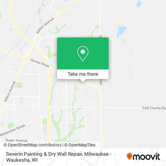 Severin Painting & Dry Wall Repair map