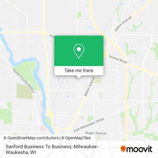 Mapa de Sanford Business To Business