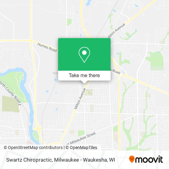 Swartz Chiropractic map