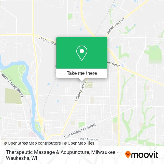 Mapa de Therapeutic Massage & Acupuncture