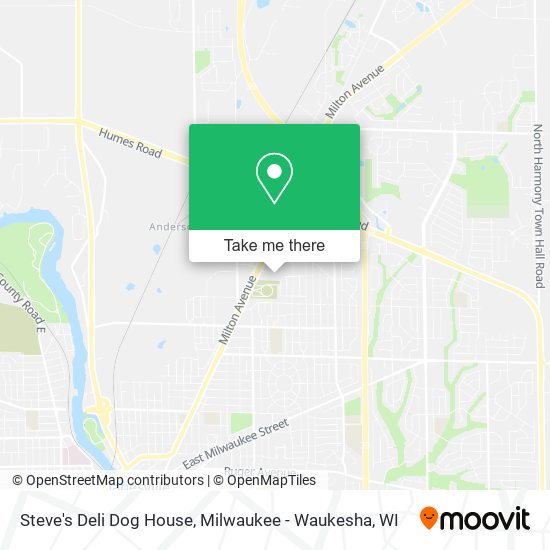 Steve's Deli Dog House map