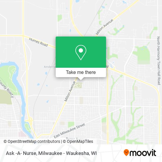Ask -A- Nurse map