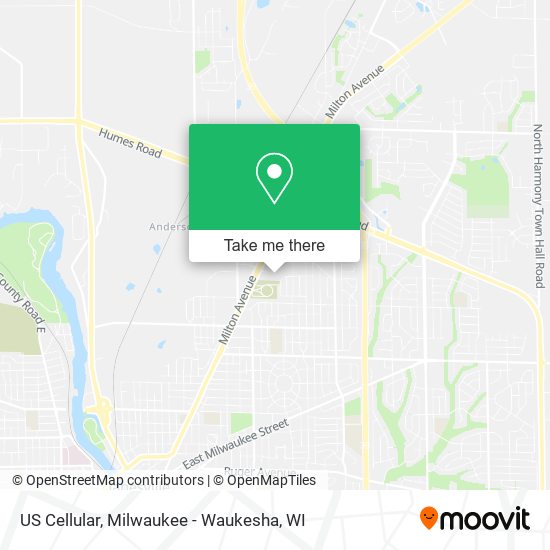 Mapa de US Cellular