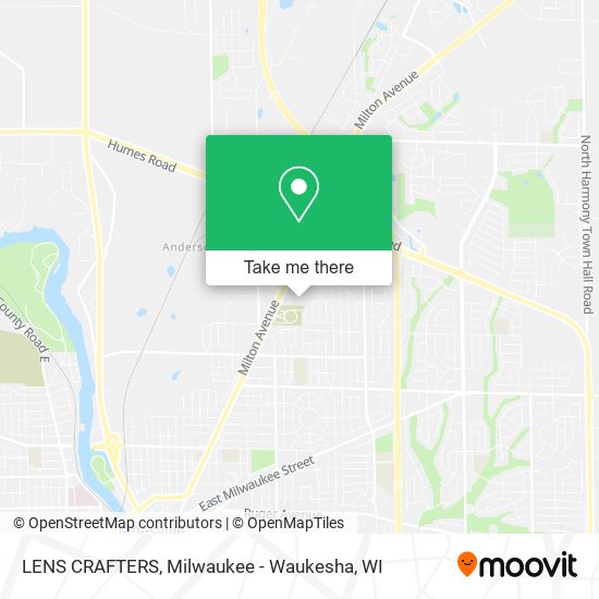 LENS CRAFTERS map