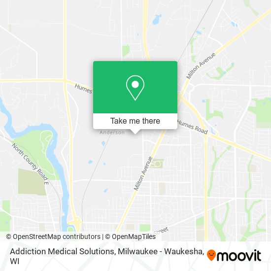 Addiction Medical Solutions map