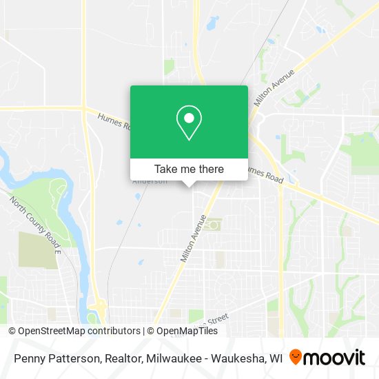 Penny Patterson, Realtor map