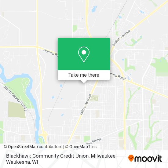 Mapa de Blackhawk Community Credit Union