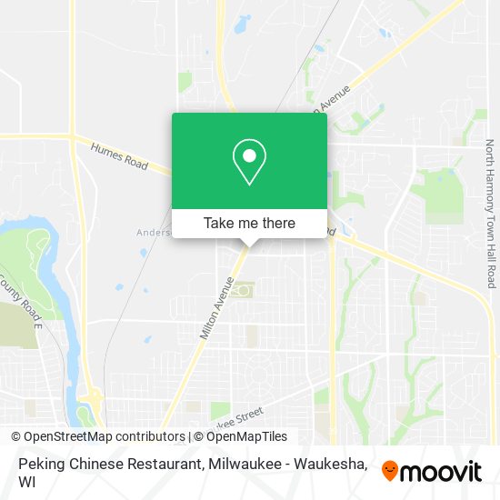 Mapa de Peking Chinese Restaurant