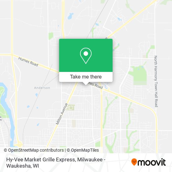 Hy-Vee Market Grille Express map