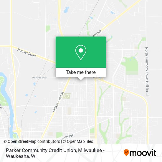 Parker Community Credit Union map