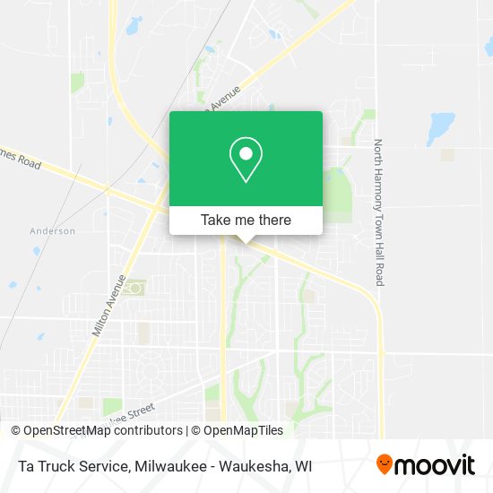 Ta Truck Service map