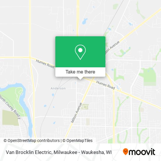 Van Brocklin Electric map