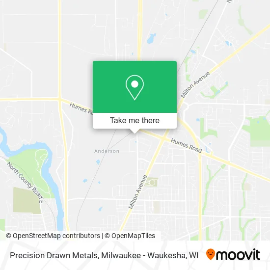 Mapa de Precision Drawn Metals