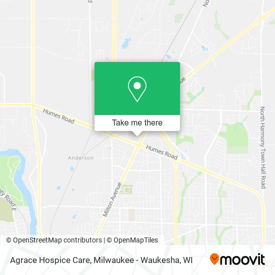 Agrace Hospice Care map