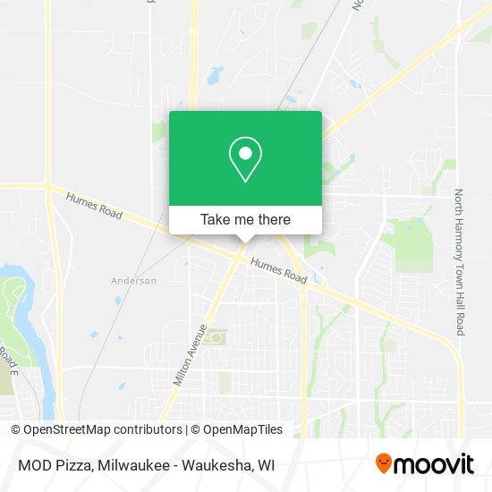 MOD Pizza map