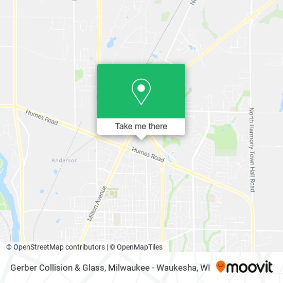 Gerber Collision & Glass map