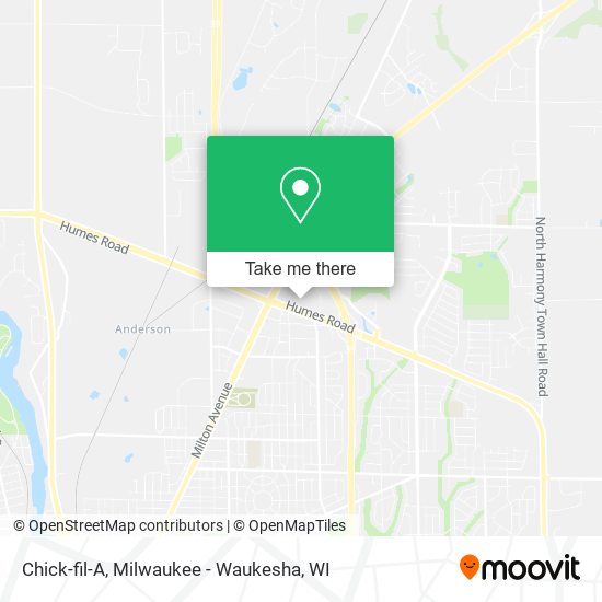 Mapa de Chick-fil-A