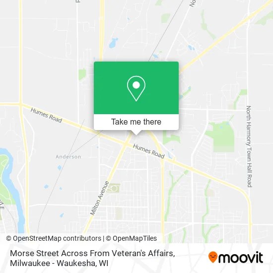 Morse Street Across From Veteran's Affairs map