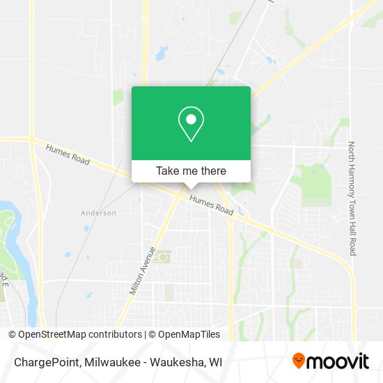 ChargePoint map