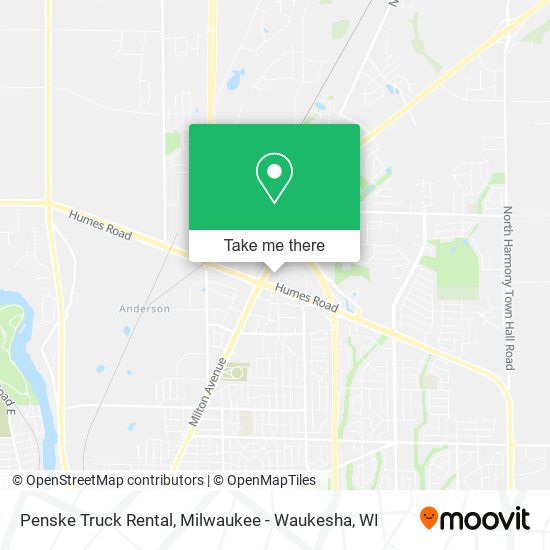 Mapa de Penske Truck Rental