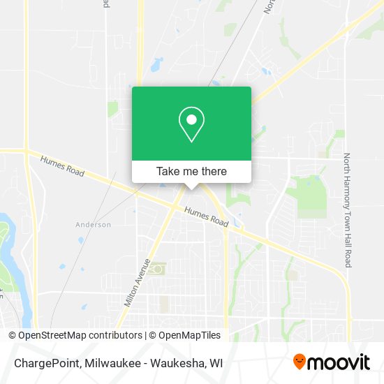 ChargePoint map