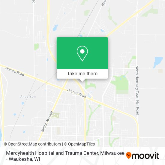 Mapa de Mercyhealth Hospital and Trauma Center