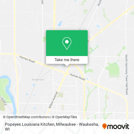 Popeyes Louisiana Kitchen map