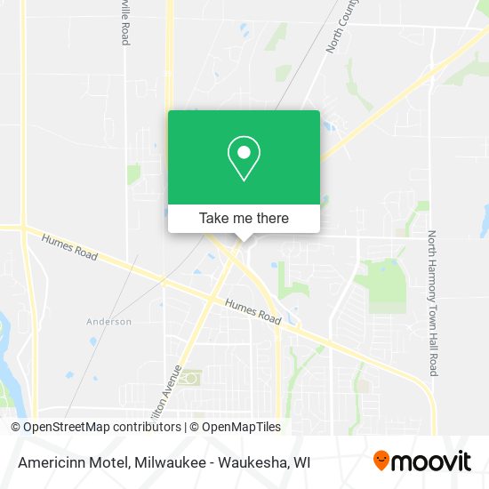 Americinn Motel map