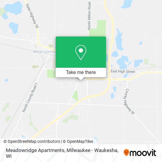 Meadowridge Apartments map