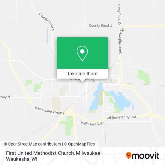 First United Methodist Church map