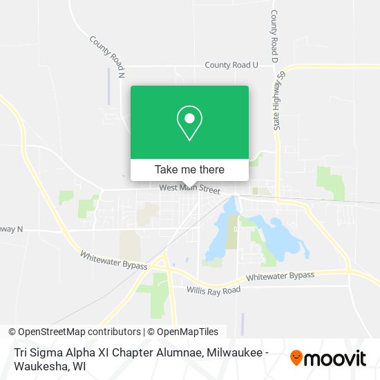 Tri Sigma Alpha XI Chapter Alumnae map