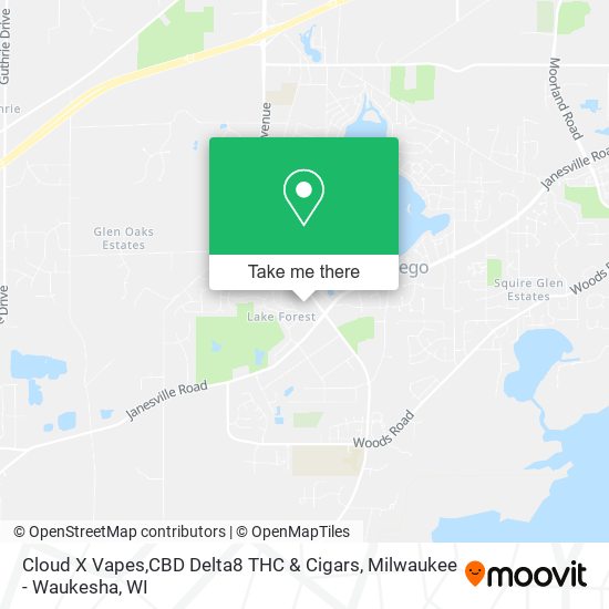 Cloud X Vapes,CBD Delta8 THC & Cigars map