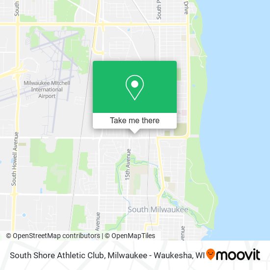 South Shore Athletic Club map