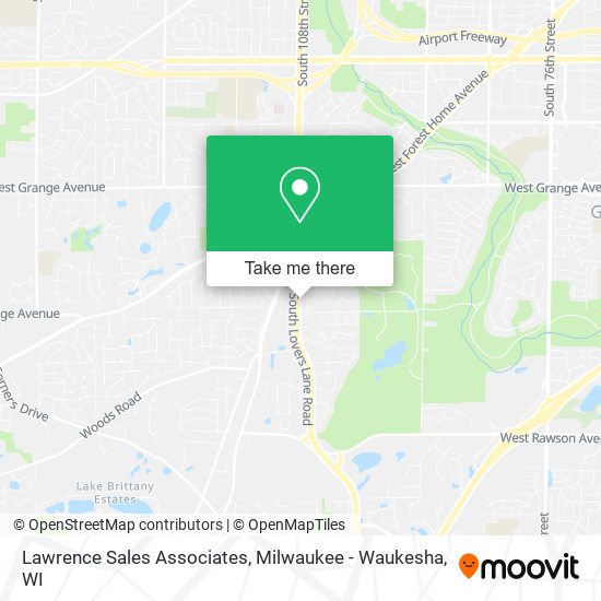 Lawrence Sales Associates map