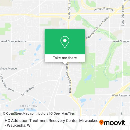 Mapa de HC Addiction Treatment Recovery Center