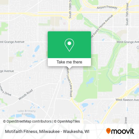 Motifaith Fitness map