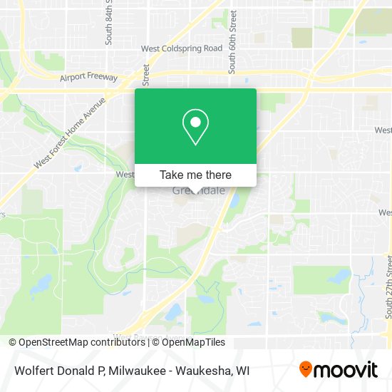 Wolfert Donald P map