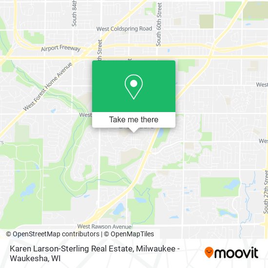 Mapa de Karen Larson-Sterling Real Estate