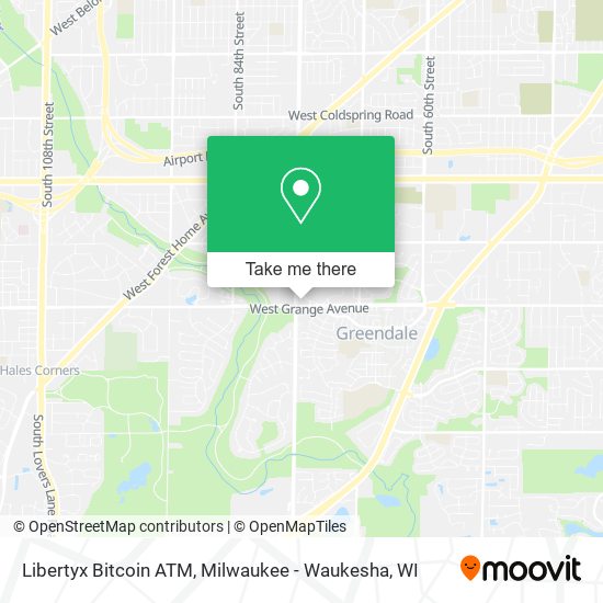 Libertyx Bitcoin ATM map