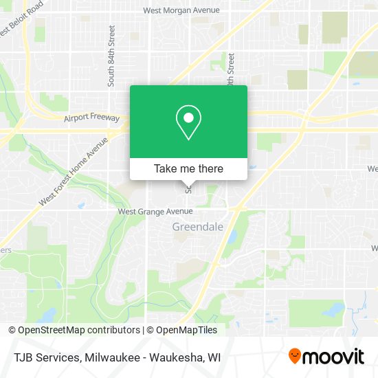 TJB Services map